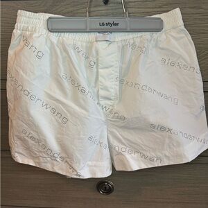 Alexander wang crystal shorts